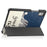 Tri-fold Stand Tablet Case for Lenovo Tab M9 TB-310FU Pattern Printing PU Leather + PC Protective Cover - Cat - 5