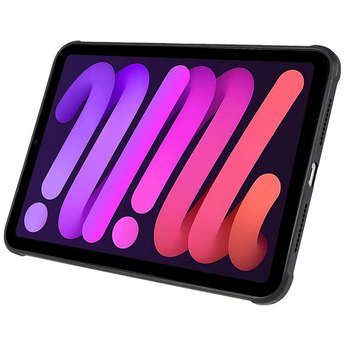 Transparent TPU + Acrylic Tablet Case for iPad mini (2024) / mini (2021) Leather Kickstand Anti-Drop Tablet Cover - 2