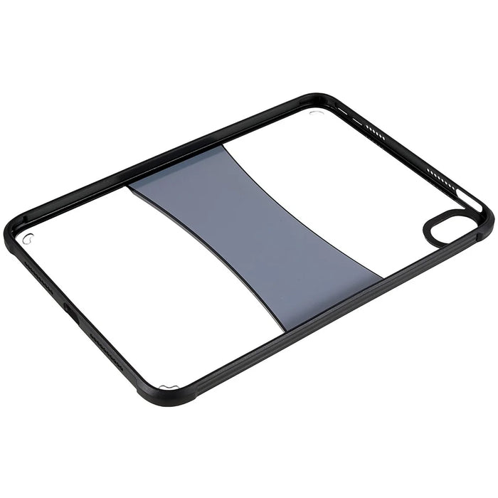 Transparent TPU + Acrylic Tablet Case for iPad mini (2024) / mini (2021) Leather Kickstand Anti-Drop Tablet Cover - 5