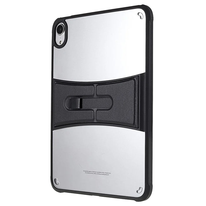 Transparent TPU + Acrylic Tablet Case for iPad mini (2024) / mini (2021) Leather Kickstand Anti-Drop Tablet Cover - 6