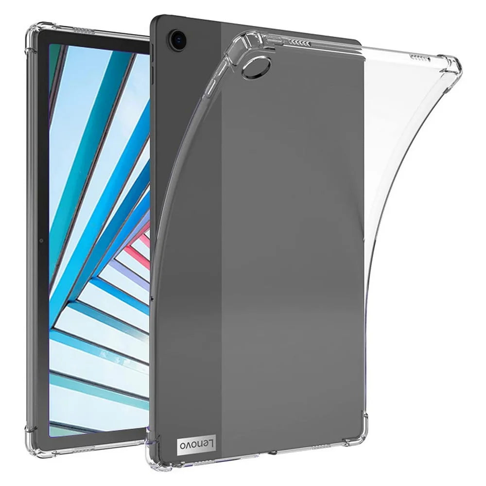 For Lenovo Tab M10 Plus (3rd Gen) / Xiaoxin Pad 2022 10.6 inch Protective Tablet Case Reinforced Corners Soft TPU Anti-scratch Transparent Tablet Cover - 1