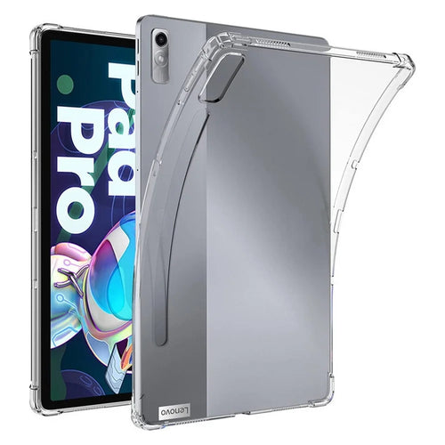 TPU Tablet Case For Lenovo Tab P11 Pro Gen 2 , Lightweght Anti-fall Reinforced Corners Transparent Tablet Cover - 1
