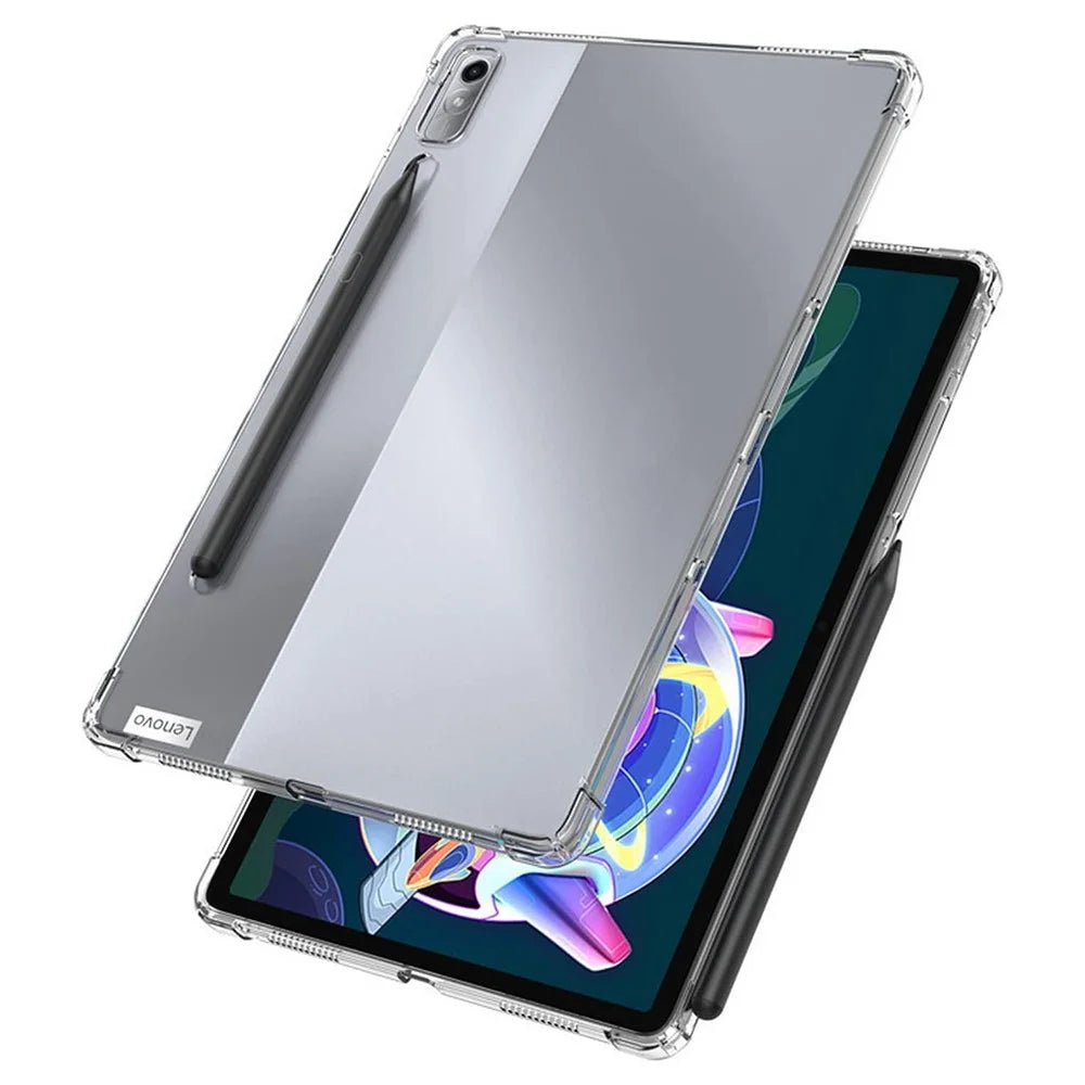 TPU Tablet Case For Lenovo Tab P11 Pro Gen 2 , Lightweght Anti-fall Reinforced Corners Transparent Tablet Cover - 2