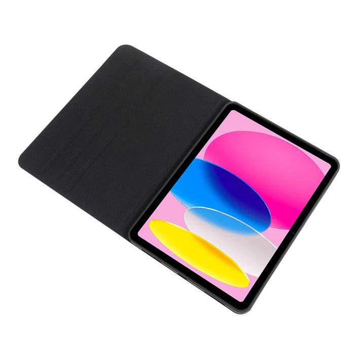 For iPad (2025) / 10.9 (2022) PU Leather + TPU Tablet Case Auto Wake / Sleep Shockproof Stand Cover - Gold - 5