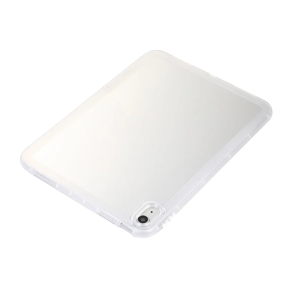 For iPad (2025) / 10.9 (2022) Case Soft TPU Corner Cushion Tablet Cover - White - 3