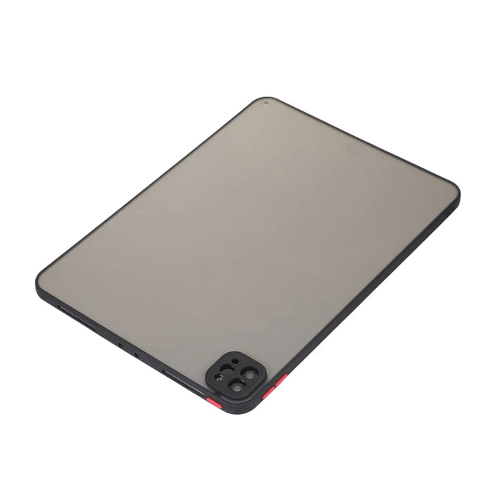 For iPad Pro 11 (2020) / (2021) / (2022) Hard PC + TPU Slim Case Skin-Touch Shockproof Tablet Cover - Black - 5