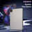 For iPad Pro 11 (2020) / (2021) / (2022) Hard PC + TPU Slim Case Skin-Touch Shockproof Tablet Cover - Black - 6