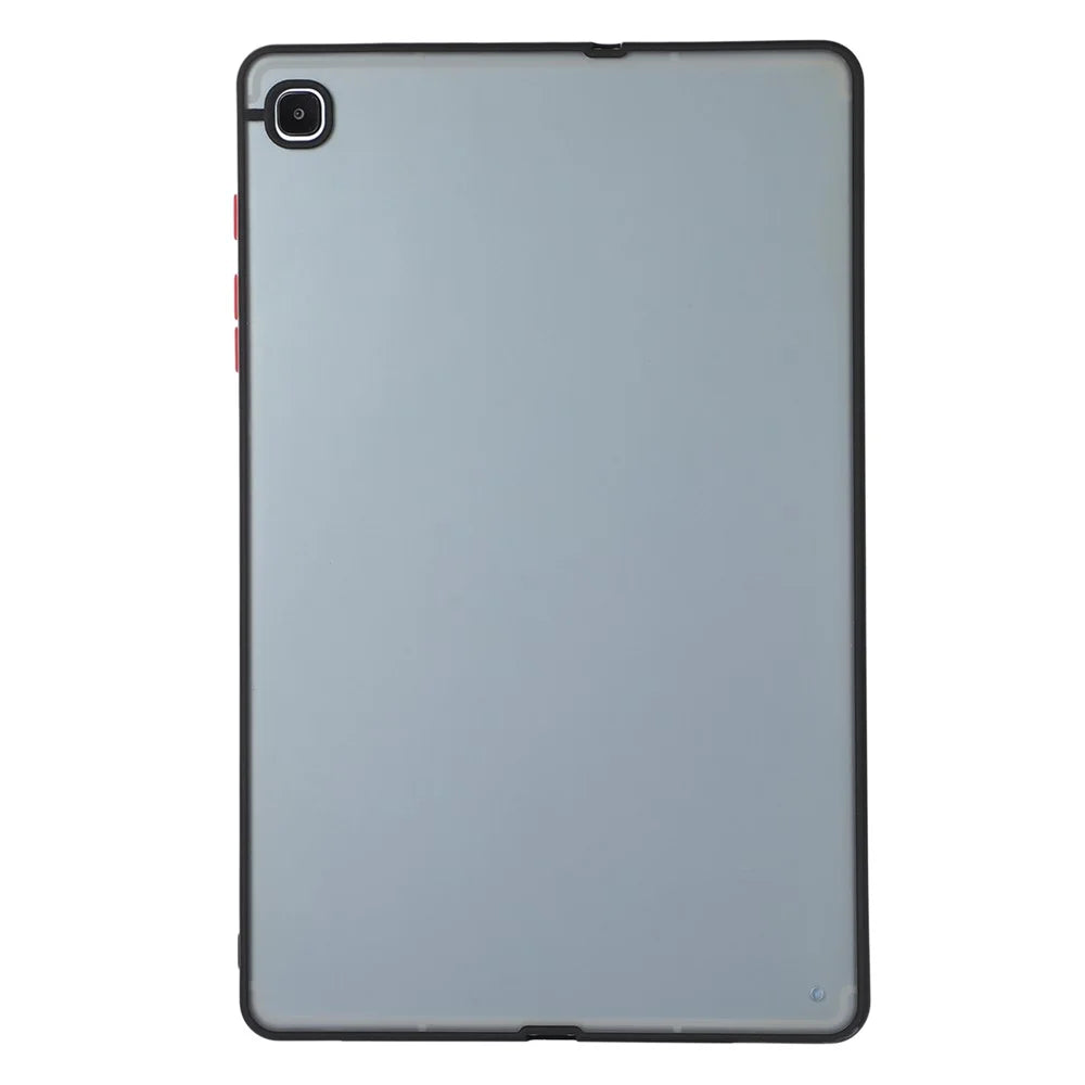 For Samsung Galaxy Tab S6 Lite (2024) / S6 Lite (2022) / S6 Lite (2020) SM-P610 Slim Case Skin-Touch Hard PC + TPU Protective Cover - Black - 2