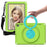 For Amazon Fire HD 8 (2022) / (2020) Shockproof EVA Case with Shoulder Strap, Waterproof Screen Protector - Green - 2