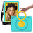 Hard EVA Case for Amazon Fire HD 10 (2021) Protective Cover with Shoulder Strap, Screen Film - Light Green - 2