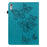 For Lenovo Tab P11 Gen 2 Butterfly Imprinted PU Leather Tablet Stand Cover Drop-proof Case with Card Slots - Blue - 2