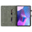 For Lenovo Tab P11 Gen 2 PU Leather Case Cute Tiger Pattern Stand Tablet Protective Sleeve Smart Cover - Black - 2