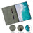 For Lenovo Tab P11 Gen 2 PU Leather Case Cute Tiger Pattern Stand Tablet Protective Sleeve Smart Cover - Black - 7