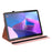 PU Leather Case for Lenovo Tab P11 Gen 2 Protective Cover Tree Deer Imprinted Stand Case with Card Slots - Rose Gold - 3