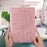PU Leather Case for Lenovo Tab P11 Gen 2 Protective Cover Tree Deer Imprinted Stand Case with Card Slots - Rose Gold - 6