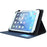 Universal PU Leather Case for 8-inch Tablet Stand Wallet Tablet Cover (Slim Lightweight Style) - Blue - 2
