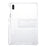 For Samsung Galaxy Tab S8 / S7 Clear TPU Back Cover Drop-Proof Tablet Case with Kickstand - 1