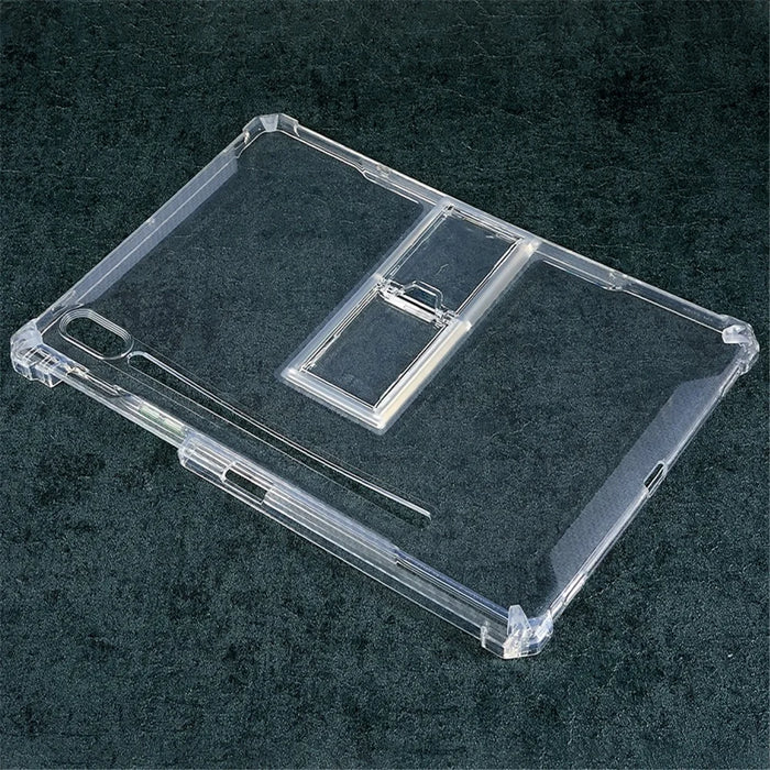 For Samsung Galaxy Tab S8 / S7 Clear TPU Back Cover Drop-Proof Tablet Case with Kickstand - 2