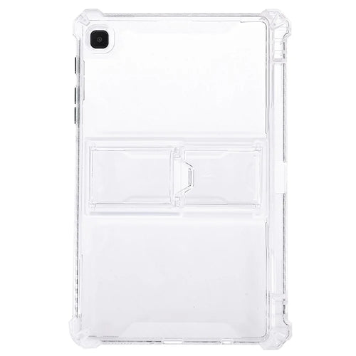 For Samsung Galaxy Tab A7 Lite 8.7-inch T220 Clear TPU Tablet Case Drop-proof Back Cover with Kickstand - 1