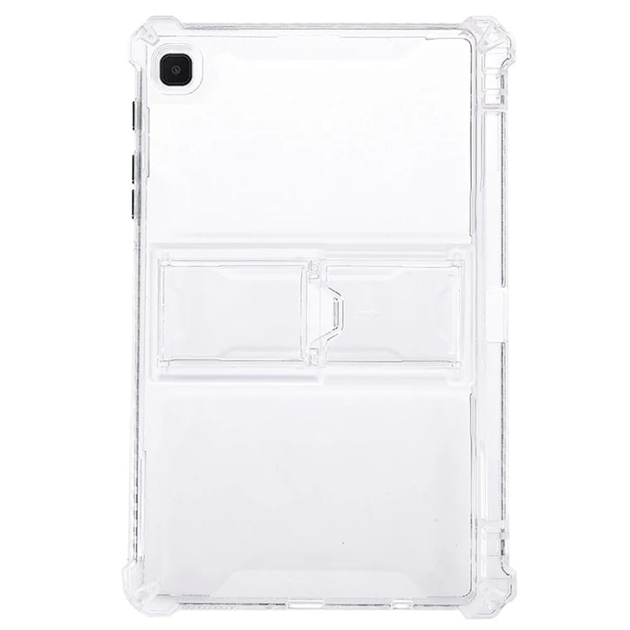 For Samsung Galaxy Tab A7 Lite 8.7-inch T220 Clear TPU Tablet Case Drop-proof Back Cover with Kickstand - 1