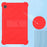 For Lenovo Tab M8 (4th Gen) 2024 TB-301XU / M8 (4th Gen) 2023 TB-300FU Silicone Case Kickstand Tablet Cover - Rose - 7