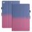 For iPad Mini / Mini 2 / mini 3 / mini 4 / mini (2019) 7.9 inch Shockproof Case PU Leather Tablet Cover with Card Holder - Blue Rose Gradient - 1