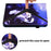 For Samsung Galaxy Tab A7 10.4 (2020) / (2022) T500 / T505 Cover Stand Elastic Band PU Leather Case with Card Holder - Bubble and Cat - 7