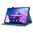 For Lenovo Tab M10 (Gen 3) PU Leather Tablet Case Pattern Printing Stand Card Holder Cover with Elastic Band - Cute Rabbit - 3
