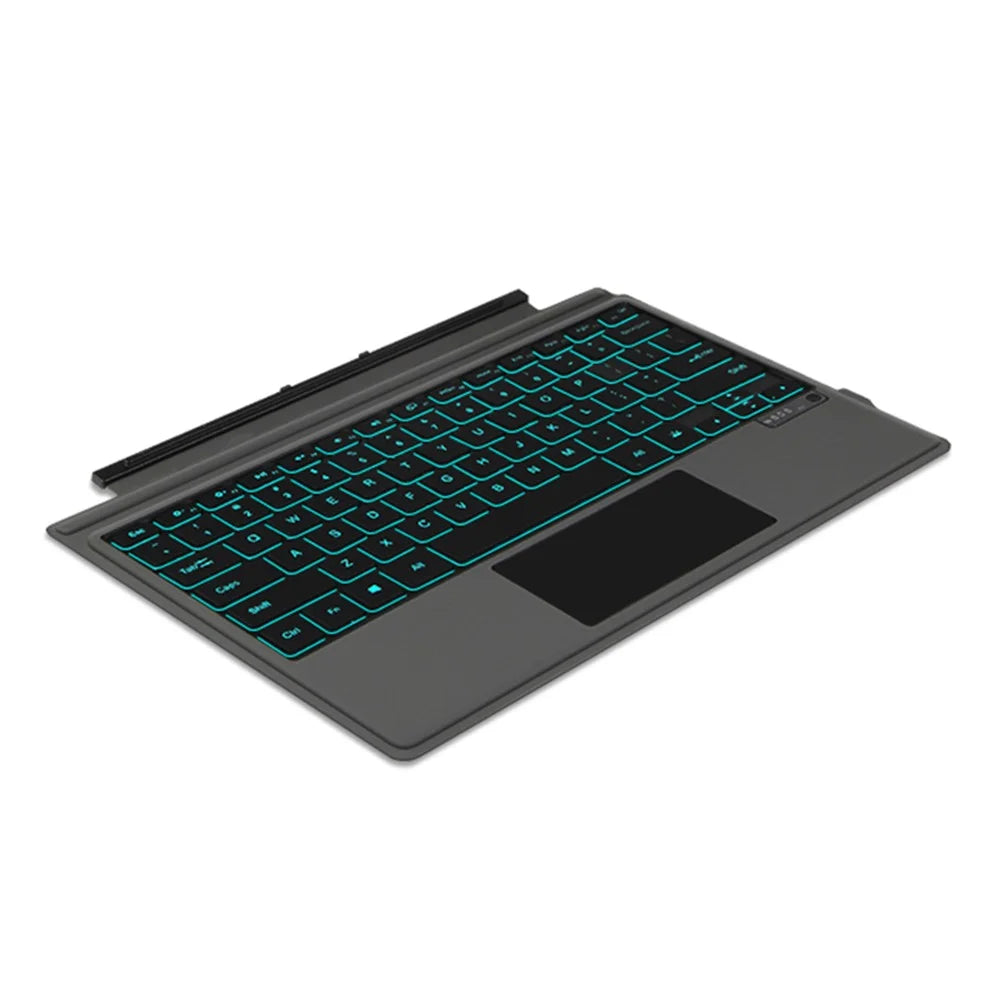 For Microsoft Surface Pro 4 / 5 / 6 / 7 Backlit Design Magnetic Rechargeable Bluetooth-compatible Wireless Keyboard - 7