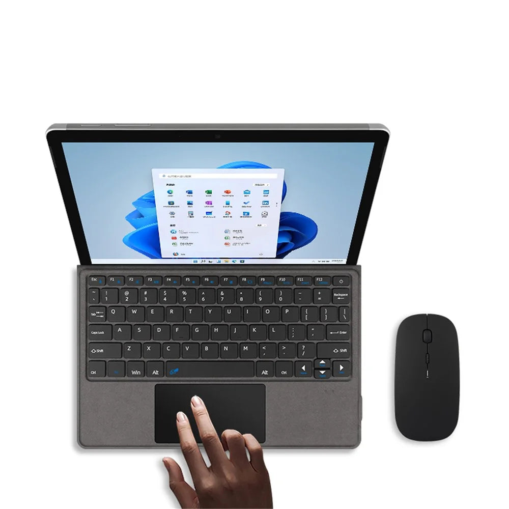 Bluetooth-compatible Wireless Keyboard for Microsoft Surface Go 1 / 2 / 3 Magnetic Rechargeable Keyboard (without Backlit) - 3