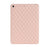 For iPad 9.7-inch (2017) / (2018) Back Cover Soft TPU Rhombus Pattern Tablet Case - Pink - 2
