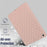 For iPad 9.7-inch (2017) / (2018) Back Cover Soft TPU Rhombus Pattern Tablet Case - Pink - 4