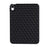 Anti-Drop Protective Back Cover for iPad (2025) / 10.9 (2022) Rhombus Pattern Soft TPU Tablet Case - Black - 2