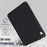Anti-Drop Protective Back Cover for iPad (2025) / 10.9 (2022) Rhombus Pattern Soft TPU Tablet Case - Black - 4