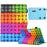 For 7.5-8.5 Inch Tablet Smart PU Leather Flip Cover Pattern Printing Stand Case with Card Slots - Knitted Strip - 1