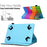 For 7.5-8.5 Inch Tablet Smart PU Leather Flip Cover Pattern Printing Stand Case with Card Slots - Knitted Strip - 5