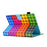For 7.5-8.5 Inch Tablet Smart PU Leather Flip Cover Pattern Printing Stand Case with Card Slots - Knitted Strip - 6