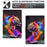Protective Case for Lenovo Tab M10 (Gen 3) PU Leather Flip Cover Pattern Printed Tablet Stand Case with Card Slots - Colorful Tiger - 4