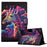 Leather Flip Cover for Samsung Galaxy Tab S6 Lite (2024) / S6 Lite (2022) / S6 Lite (2020) (SM-P610 / 615) Case Pattern Printed - Giraffe - 1