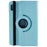 For Lenovo Tab M9 TB-310FU Protective Case 360-Degree Rotating PU Leather Cover with Elastic Band - Baby Blue - 3