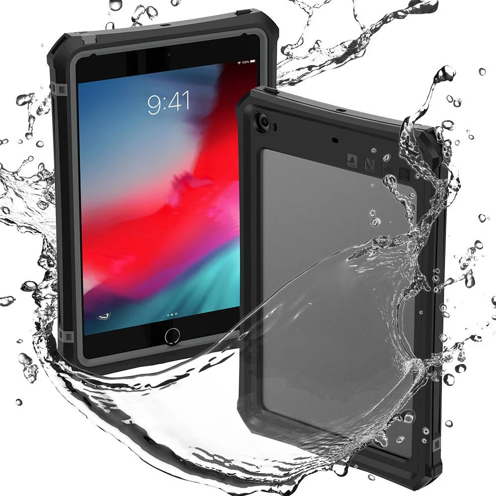 SHELLBOX For iPad mini 4 / mini (2019) 7.9 inch IP68 Waterproof Case Full Body Shockproof Snowproof Dustproof Cover - 1