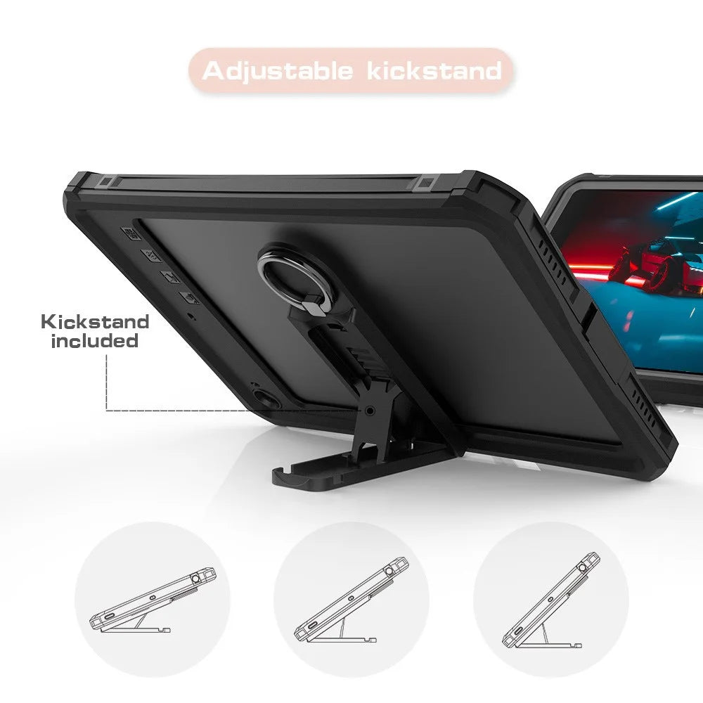 SHELLBOX For iPad mini 4 / mini (2019) 7.9 inch IP68 Waterproof Case Full Body Shockproof Snowproof Dustproof Cover - 2
