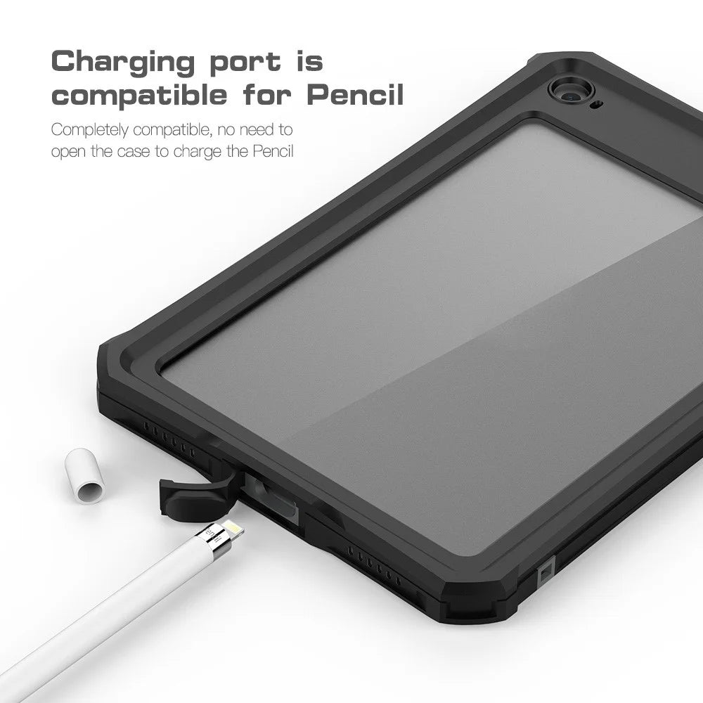 SHELLBOX For iPad mini 4 / mini (2019) 7.9 inch IP68 Waterproof Case Full Body Shockproof Snowproof Dustproof Cover - 3