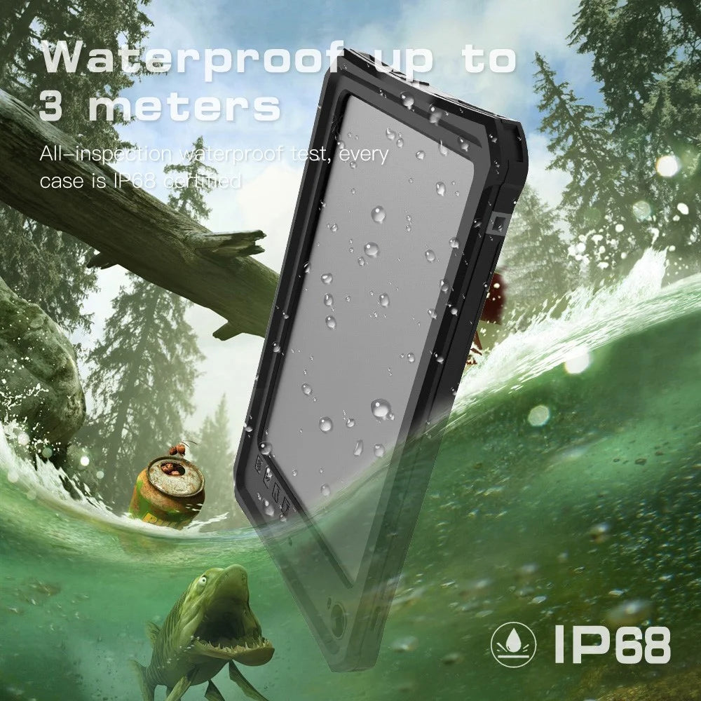 SHELLBOX For iPad mini 4 / mini (2019) 7.9 inch IP68 Waterproof Case Full Body Shockproof Snowproof Dustproof Cover - 7
