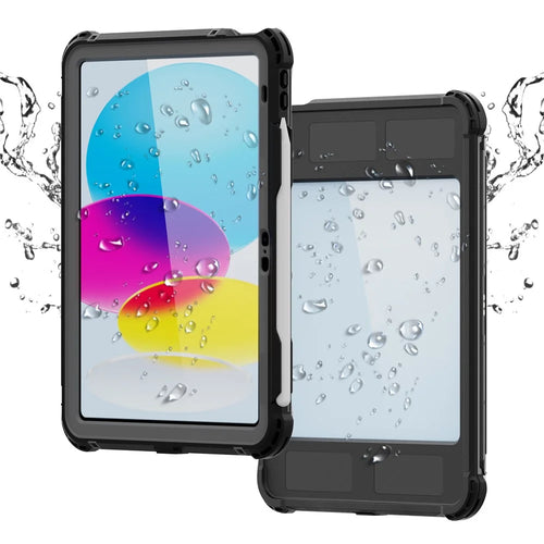 SHELLBOX For iPad (2025) / 10.9 (2022) Waterproof Case IP68 Underwater Protective Dustproof Shockproof Tablet Cover - 1