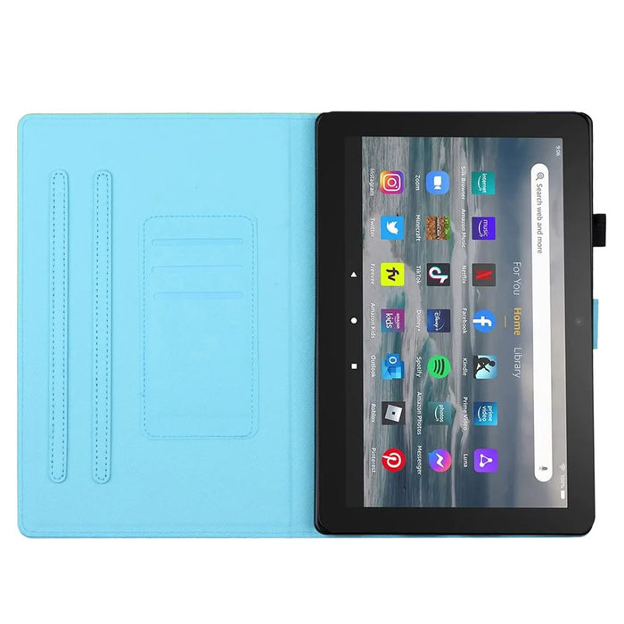 Anti-Scratch Tablet Case for Amazon Kindle Youth Edition 2022 Shockproof Cover Pattern Printing PU Leather Case - Deer - 2