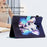 For Samsung Galaxy Tab A 10.1 (2016) T580 / T585 PU Leather Cover Pattern Printing Shockproof Tablet Case - Elephant - 6