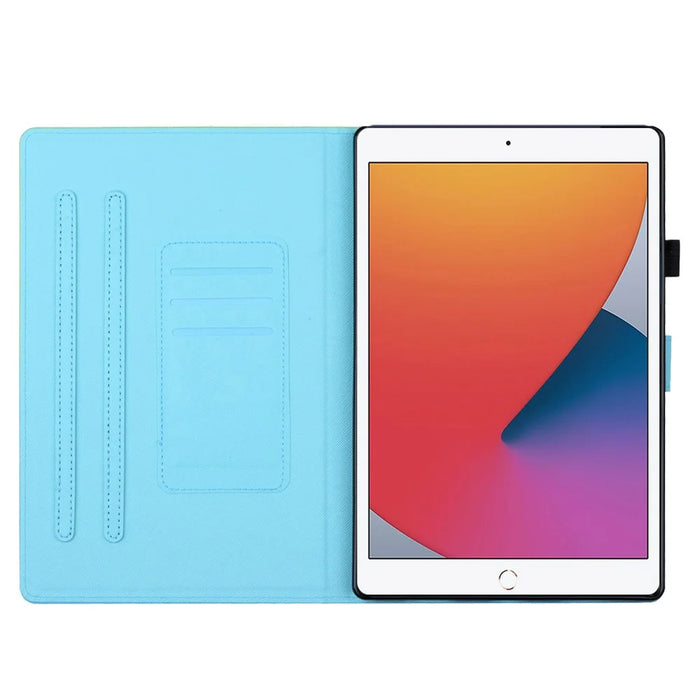 For iPad 10.2 (2019) / (2020) / iPad Air 10.5 inch (2019) / iPad Pro 10.5-inch (2017) Case Pattern Printing PU Leather Flip Cover - Rabbit - 2