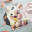 For iPad 10.2 (2019) / (2020) / iPad Air 10.5 inch (2019) / iPad Pro 10.5-inch (2017) Case Pattern Printing PU Leather Flip Cover - Rabbit - 7