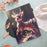 Anti-Drop Tablet Case for iPad (2025) / 10.9 (2022) PU Leather Folio Flip Cover Pattern Printing Shockproof Case - Deer - 7